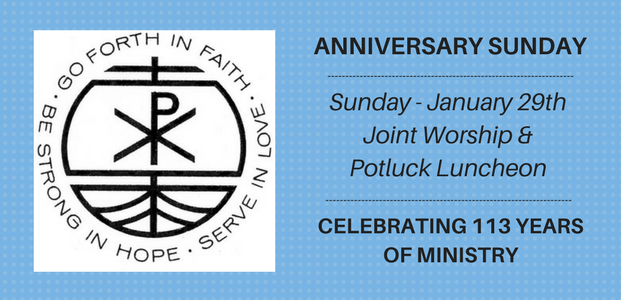 Anniversary Sunday