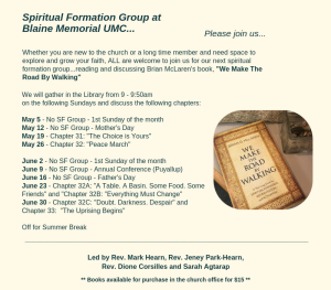 Updated Spiritual Formation 4.28.19