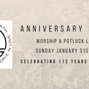 Anniversary Sunday