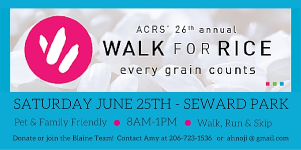 2016 WALK FOR RICE